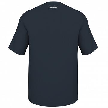 Head Performance T-Shirt Print / Navy